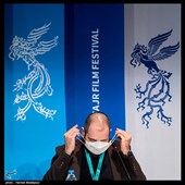 کاوه صباغ‌زاده کارگردان در نشست خبری فیلم رمانتیسم عماد و طوبا - سی و نهمین جشنواره فیلم فجر