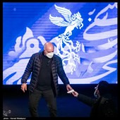 پرویز پرستویی بازیگر در نشست خبری فیلم بی همه چیز - سی و نهمین جشنواره فیلم فجر