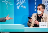 هاتف علیمردانی کارگردان در نشست خبری فیلم ستاره بازی - سی و نهمین جشنواره فیلم فجر 