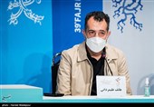 هاتف علیمردانی کارگردان در نشست خبری فیلم ستاره بازی - سی و نهمین جشنواره فیلم فجر 