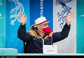 رضا عطاران بازیگر در نشست خبری فیلم شیشلیک - سی و نهمین جشنواره فیلم فجر
