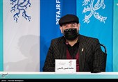 محمدحسین قاسمی تهیه‌کننده در نشست خبری فیلم ابلق - سی و نهمین جشنواره فیلم فجر