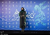 نرگس آبیار کارگردان فیلم ابلق در سی و نهمین جشنواره فیلم فجر