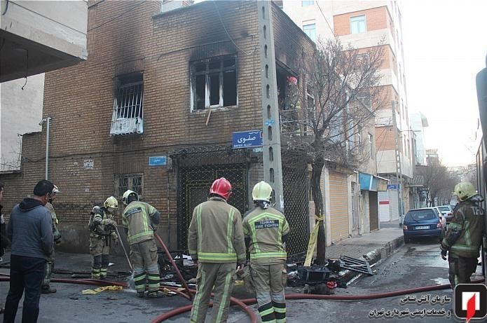 سازمان آتش‌نشانی تهران , آتش‌نشانی , آتش‌سوزی , حوادث , اورژانس , 