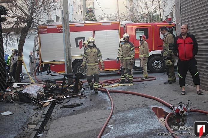 سازمان آتش‌نشانی تهران , آتش‌نشانی , آتش‌سوزی , حوادث , اورژانس , 