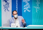 محمدرضا شفاه تهیه کننده در نشست خبری فیلم مصلحت - سی و نهمین جشنواره فیلم فجر