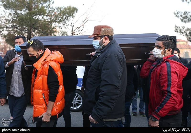 تشییع پیکر مرحوم علی انصاریان