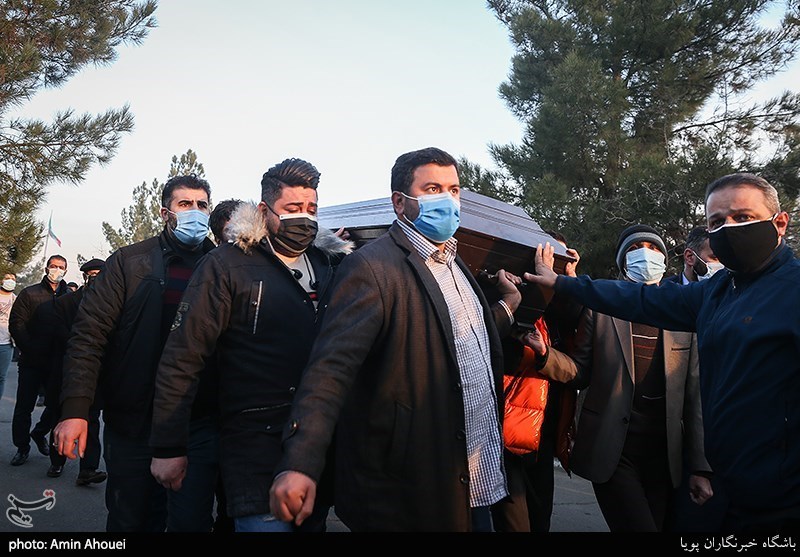 تشییع پیکر مرحوم علی انصاریان