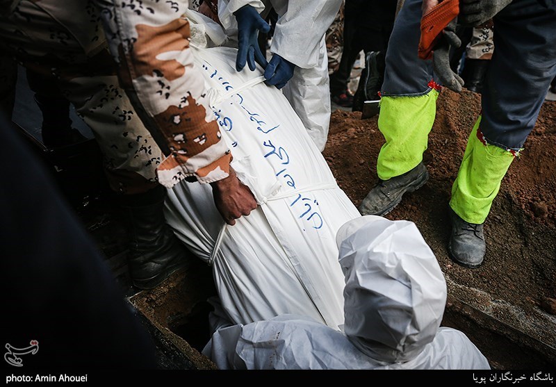 تشییع پیکر مرحوم علی انصاریان