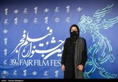 فاطمه معتمد آریا بازیگر فیلم روزی روزگاری آبادان در سی و نهمین جشنواره فیلم فجر