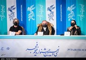 نشست خبری فیلم منصور - سی و نهمین جشنواره فیلم فجر