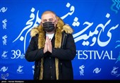 علیرضا زمانی نسب بازیگر فیلم منصور در سی و نهمین جشنواره فیلم فجر