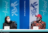 امیر نوروزی و رویا افشار بازیگران فیلم مامان - سی و نهمین جشنواره فیلم فجر