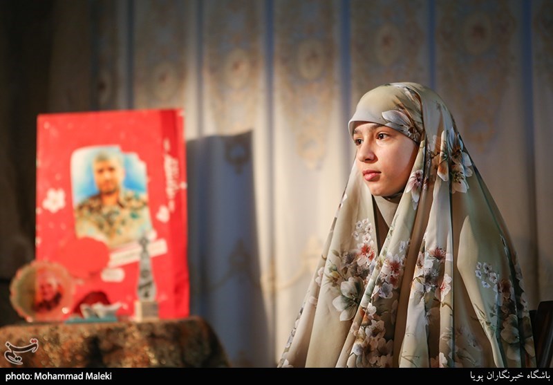 دختر شهید سعید انصاری