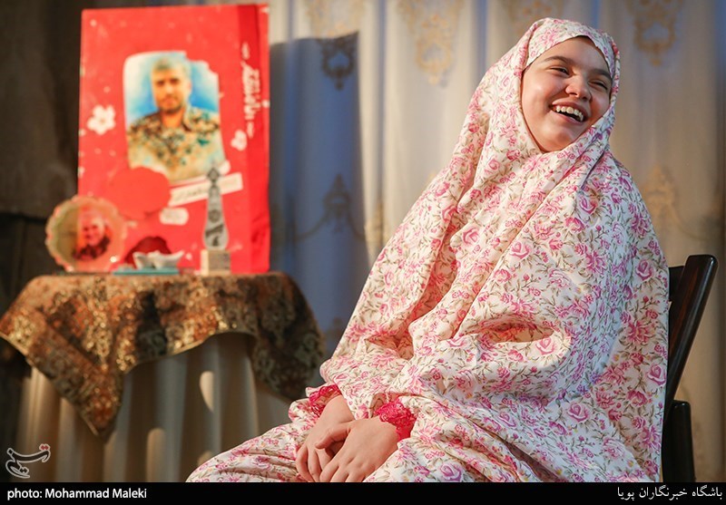 دختر شهید سعید انصاری