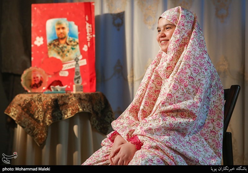 دختر شهید سعید انصاری