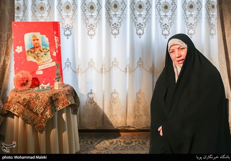 همسر شهید سعید انصاری