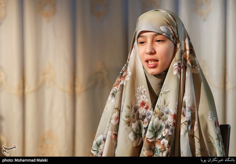 دختر شهید سعید انصاری