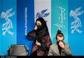 سحر دولتشاهی بازیگر در نشست خبری فیلم خط فرضی - سی و نهمین جشنواره فیلم فجر