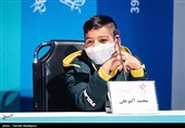 محمد آلبوعلی بازیگر در نشست خبری فیلم یدو - سی و نهمین جشنواره فیلم فجر