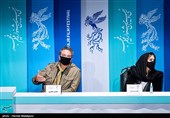 ستاره پسیانی بازیگر و مهدی جعفری کارگردان در نشست خبری فیلم یدو - سی و نهمین جشنواره فیلم فجر