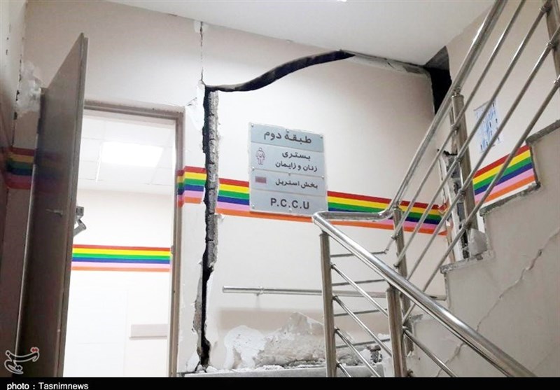 زلزله کرمانشاه | زمین لرزه کرمانشاه , زلزله , بیمارستان , اسحاق جهانگیری ,