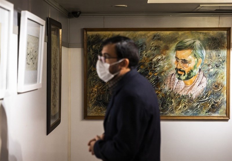 هنرهای تجسمی , خوشنویسی , نگارگری , حوزه هنری , شهید سپهبد قاسم سلیمانی , سردار قاسم سلیمانی , 