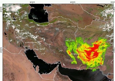 باد شدید و گرد و خاک در زمستان زاهدان!