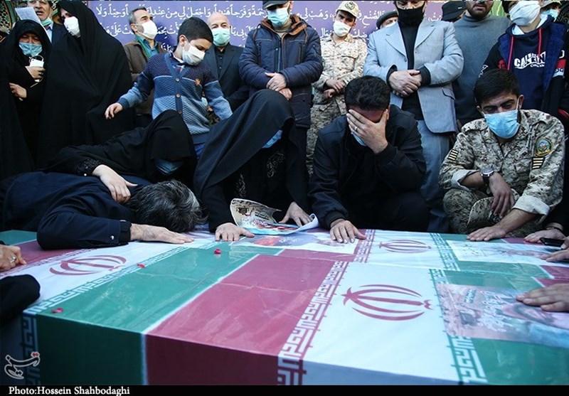 تشییع شهدای تفحص در قم