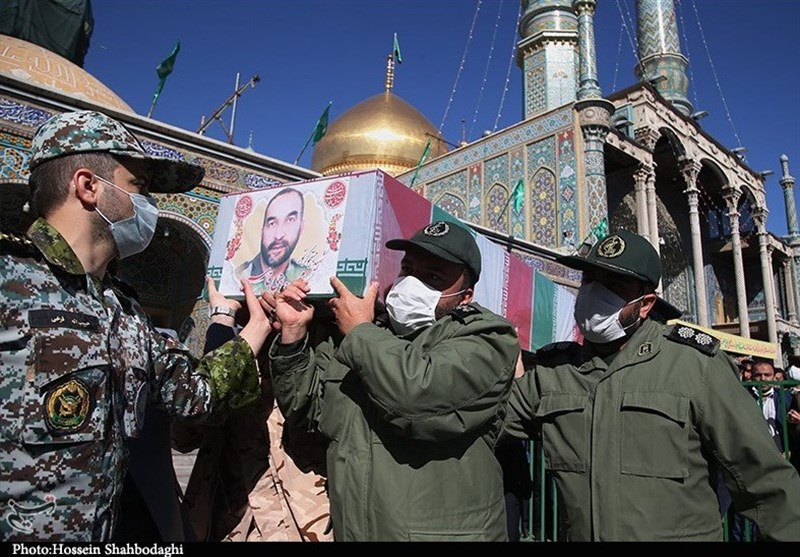 تشییع شهدای تفحص در قم