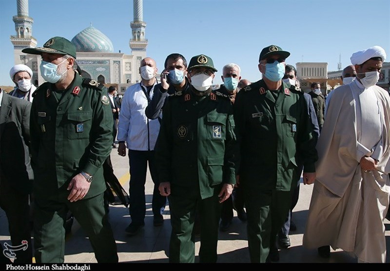 تشییع شهدای تفحص در قم