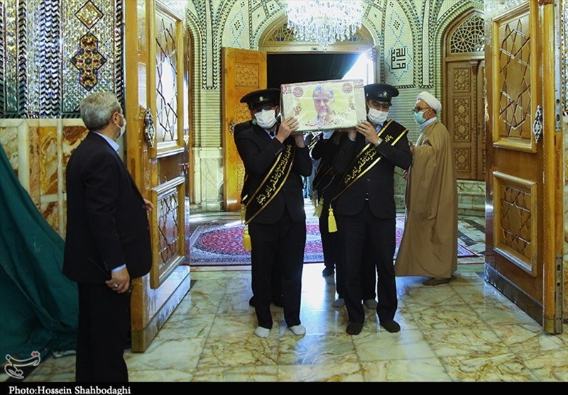 تشییع شهدای تفحص در قم