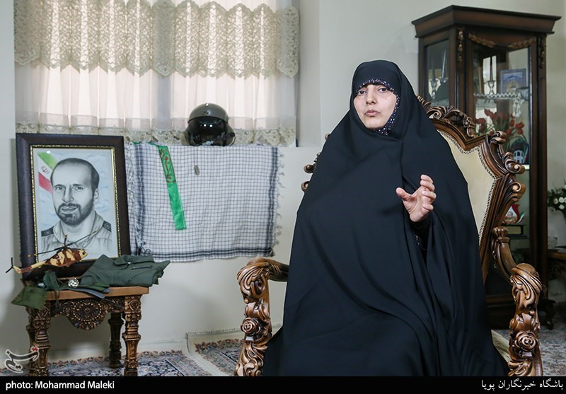 همسر شهید مرتضی چگنی