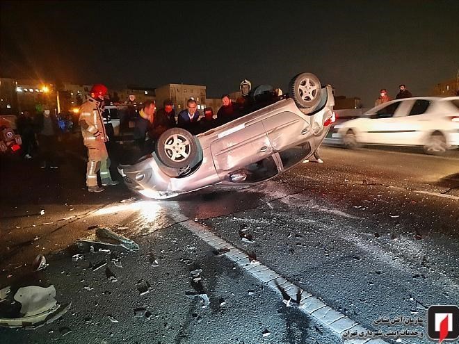 آتش‌نشانی , سازمان آتش‌نشانی تهران , پلیس راهور | پلیس راهنمایی و رانندگی , اورژانس , 