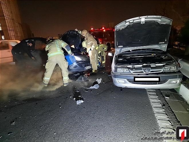 آتش‌نشانی , سازمان آتش‌نشانی تهران , پلیس راهور | پلیس راهنمایی و رانندگی , اورژانس , 