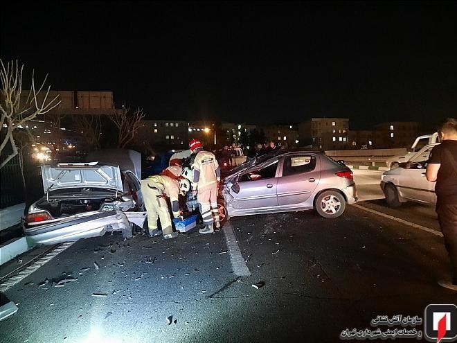 آتش‌نشانی , سازمان آتش‌نشانی تهران , پلیس راهور | پلیس راهنمایی و رانندگی , اورژانس , 