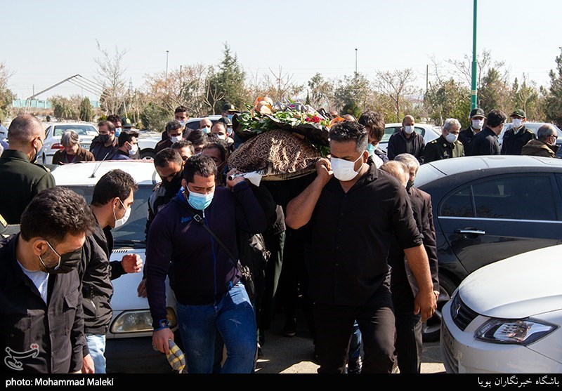 تشییع پیکر ستوان دوم جواد رضائی