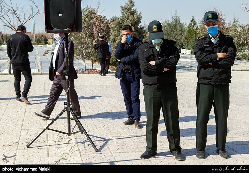 تشییع پیکر ستوان دوم جواد رضائی