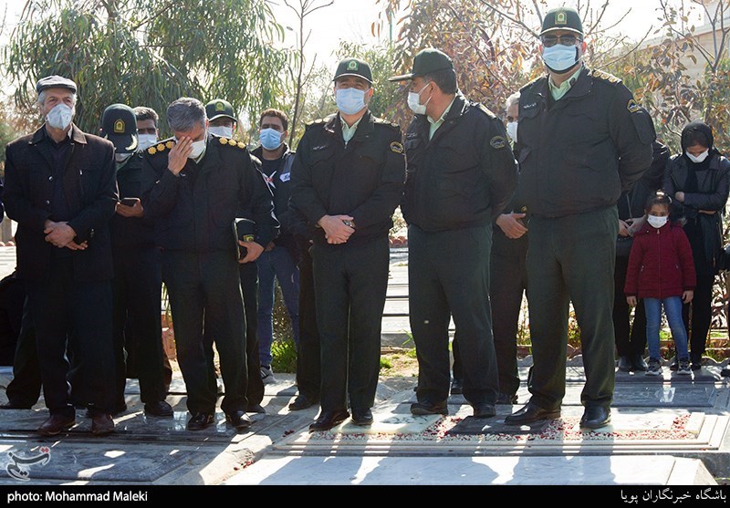 تشییع پیکر ستوان دوم جواد رضائی