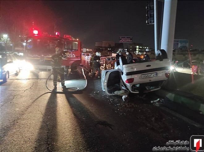 آتش‌نشانی , سازمان آتش‌نشانی تهران , پلیس راهور | پلیس راهنمایی و رانندگی , پلیس 110 , اورژانس , 