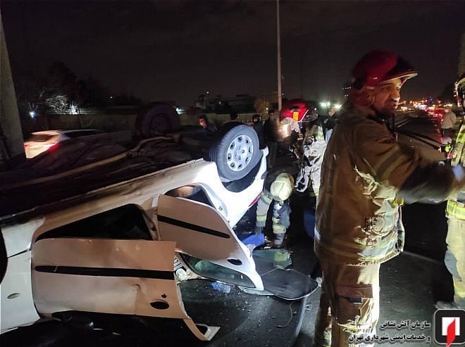 آتش‌نشانی , سازمان آتش‌نشانی تهران , پلیس راهور | پلیس راهنمایی و رانندگی , پلیس 110 , اورژانس , 