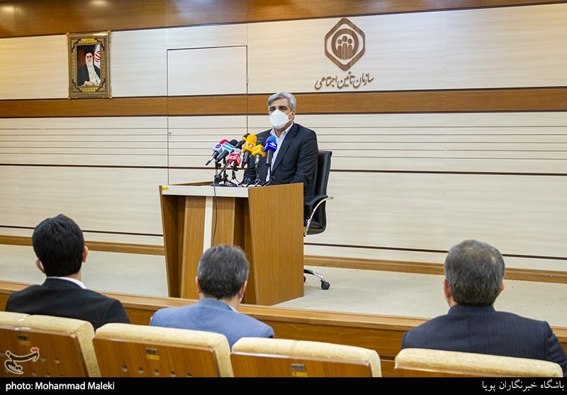 نشست خبری مدیر عامل سازمان تامین اجتماعی