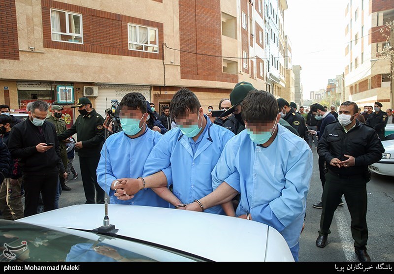 بازداشت اوباشی که در منطقه فلاح خودروهای شهروندان را تخریب کردند