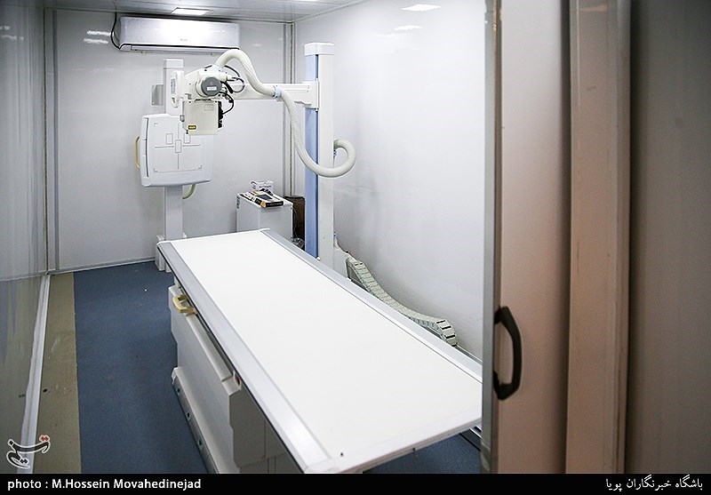 بزرگترین بیمارستان سیار کشور