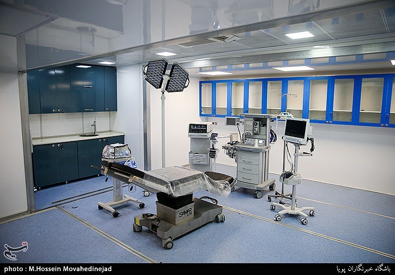 بزرگترین بیمارستان سیار کشور