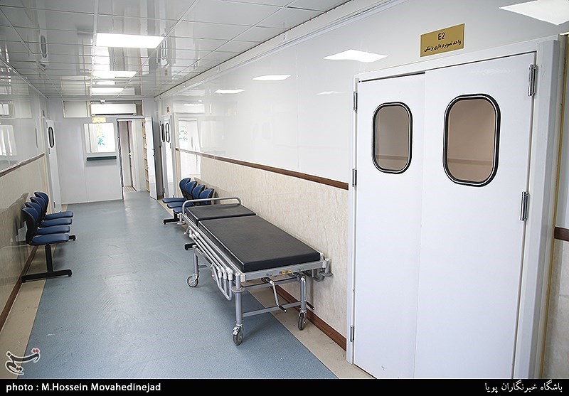 بزرگترین بیمارستان سیار کشور