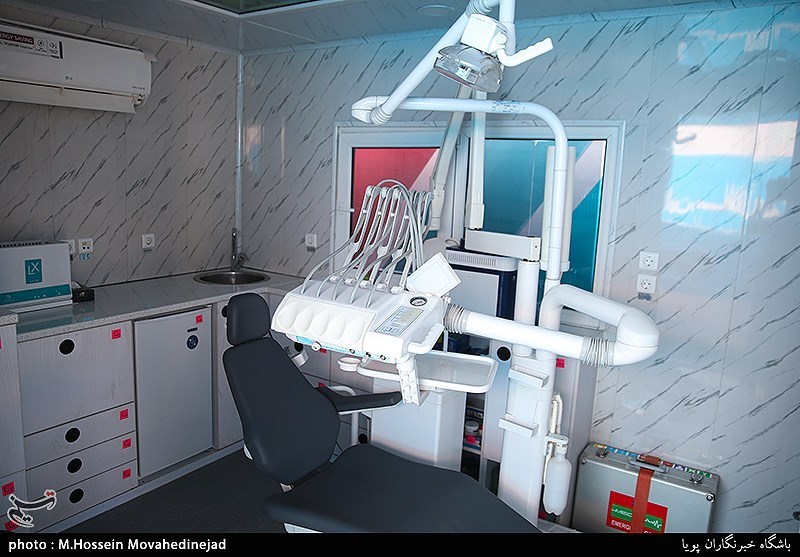 بزرگترین بیمارستان سیار کشور