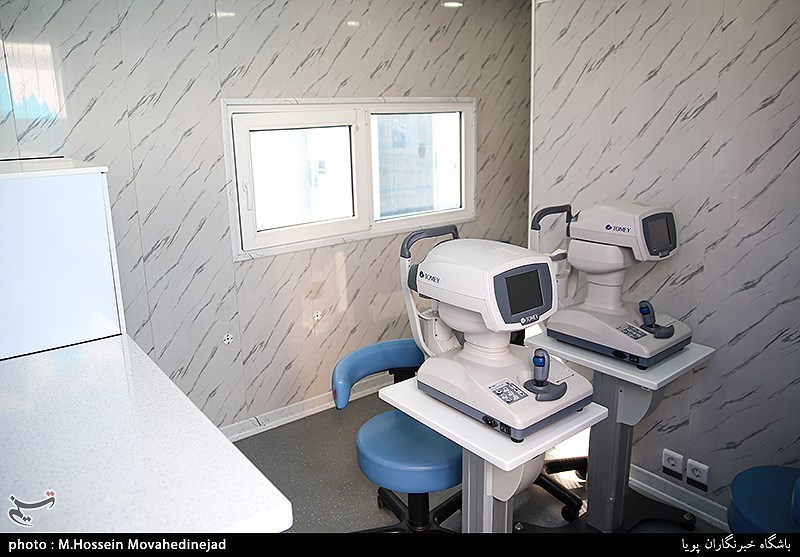 بزرگترین بیمارستان سیار کشور