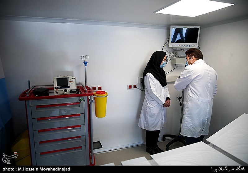 بزرگترین بیمارستان سیار کشور