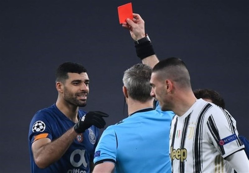 لیگ قهرمانان اروپا , تیم فوتبال یوونتوس ایتالیا , تیم فوتبال پورتو پرتغال , مهدی طارمی ,